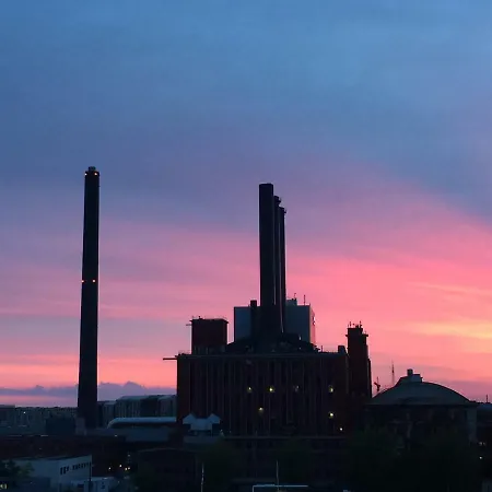 Laekker Lejlighed Med Havneudsigt شقة